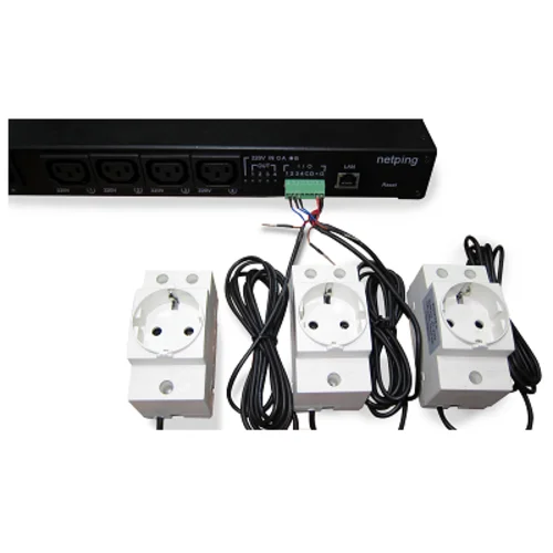 Розетка NetPing AC/DIN Розетка NetPing AC/DIN